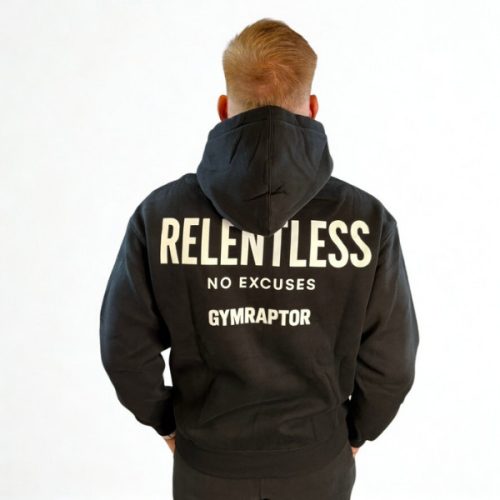 GymRaptor HeatHood Basic Black Melegítő felső