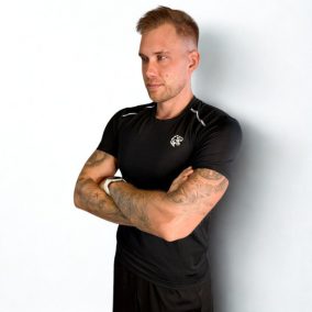 GymRaptor CoreMesh Basic Black Edzőpóló