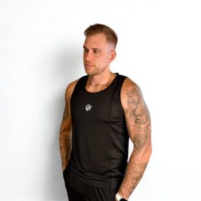 GymRaptor TitanFlex Basic Black Edzőtrikó