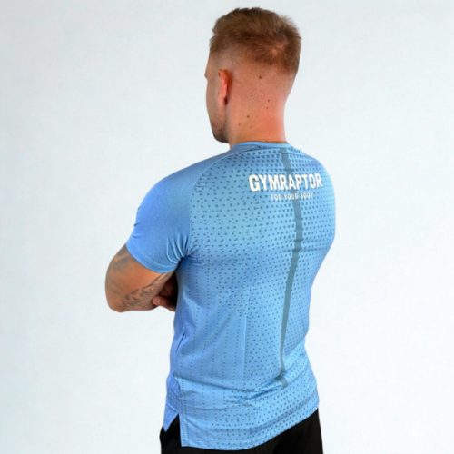 GymRaptor AeroWeave Basic Blue Edzőpóló