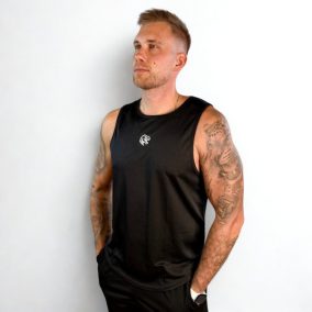 GymRaptor CoreTank Basic Black Edzőtrikó