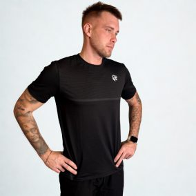 GymRaptor TitanTech Basic Black Edzőpóló
