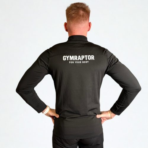 GymRaptor ThermoEdge Basic Black Hosszú ujjú felső
