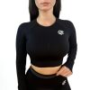 GymRaptor ApexFlex Basic Black Hosszú ujjú felső