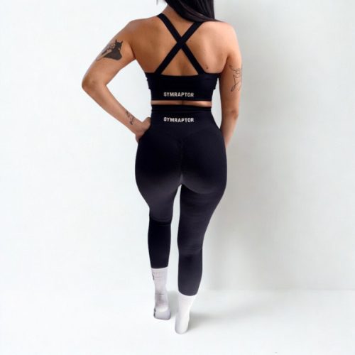 GymRaptor ShadowForm Basic Black Női szett