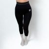 GymRaptor CurveLine Basic Black Női leggings