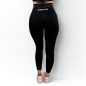 GymRaptor CurveLine Basic Black Női leggings