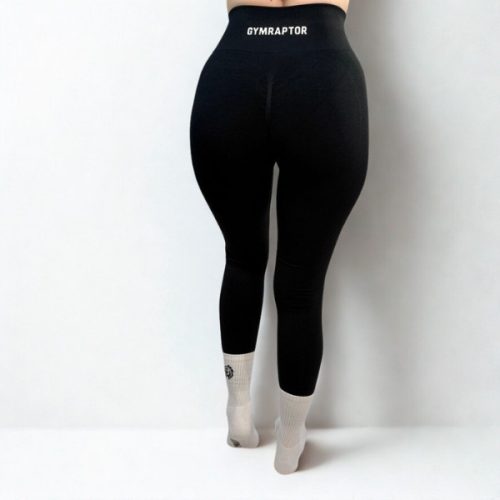 GymRaptor ShadowFlex Basic Black Női leggings